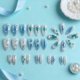 thumbnail image 4 of Pack of 30 Almond Shape False Nail ABS Press On Nail Fashionable Design for Easy Application at Home Parties Daily Use, 4 of 4