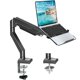 thumbnail image 1 of Soporte para laptop MOUNTUP 2 en 1 con brazo ajustable para laptop de 17", 1 of 8