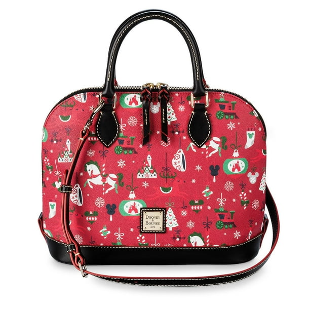 Disney Disney Mickey Mouse and Friends Holiday Zip Satchel by Dooney