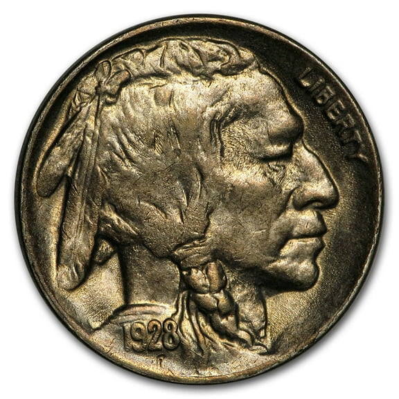 1928-D Buffalo Nickel BU