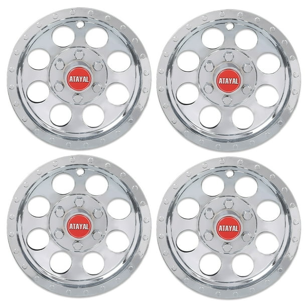 CROSSDESIGN Wheel Cover Hub Caps Fit for EZGO Club Car and Yamaha Golf