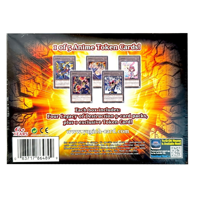 Yu-Gi-Oh! Legacy of Destruction Retail Box LEGACY OF Yu-Gi-Oh! Legacy of Destruction Retail Box LEGACY OF
