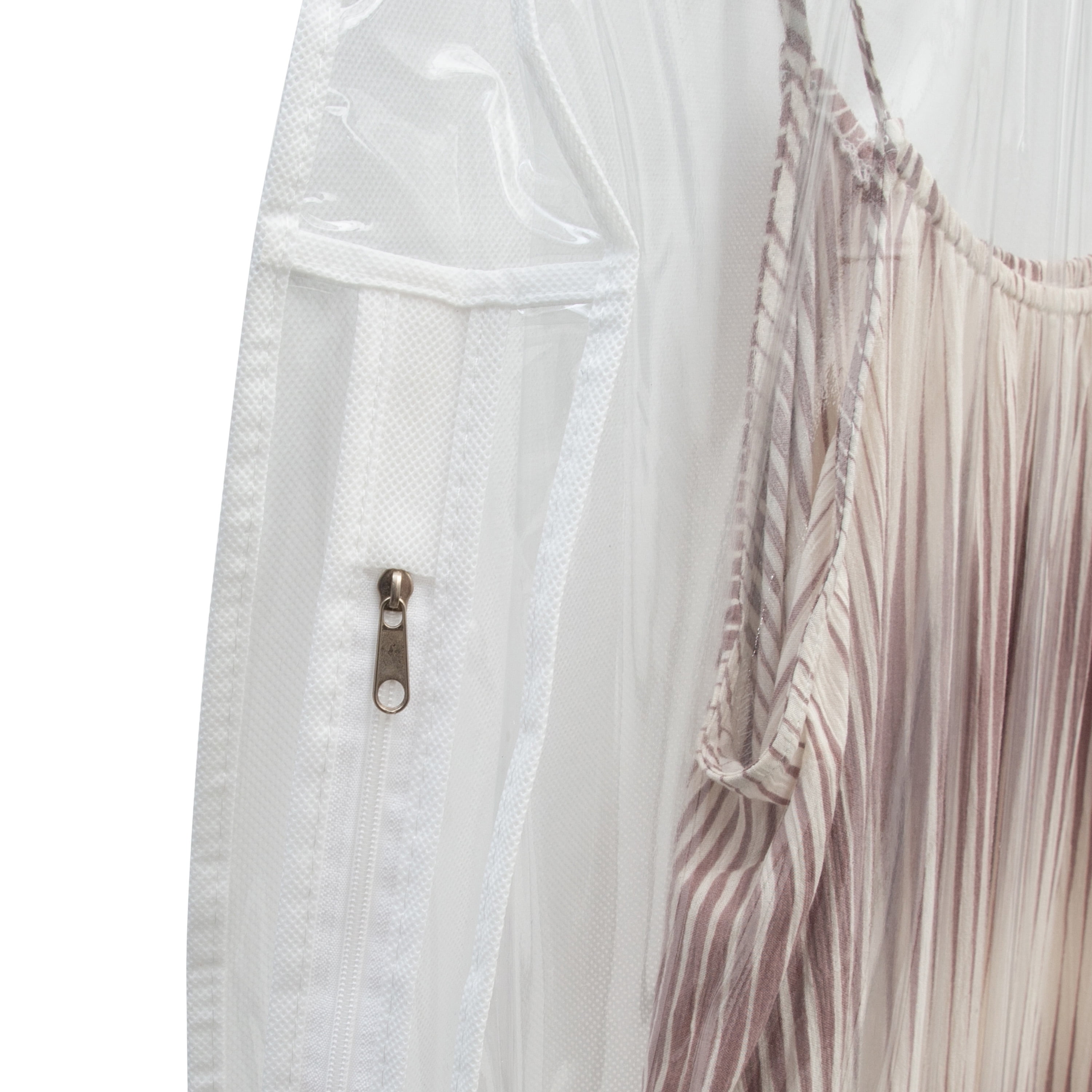 Organize It All Plastic Gusseted Clear Gown Bag