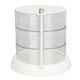 thumbnail image 1 of Caja De Almacenamiento Giratoria Para Joyas, Tapa A Prueba De Polvo, Caja De Almacenamiento Giratoria Para Pulseras Y Mostradores De Baño, 1 of 7