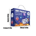 thumbnail image 3 of SugarBloom Floor Jigsaw Puzzles Kids- 24-Piece Large Puzzle for Ages 3-5, Preschool Learning & Education Toy, Early Development Activity, Gift for 4-8 Year Old Boys and Girls,D, 3 of 7