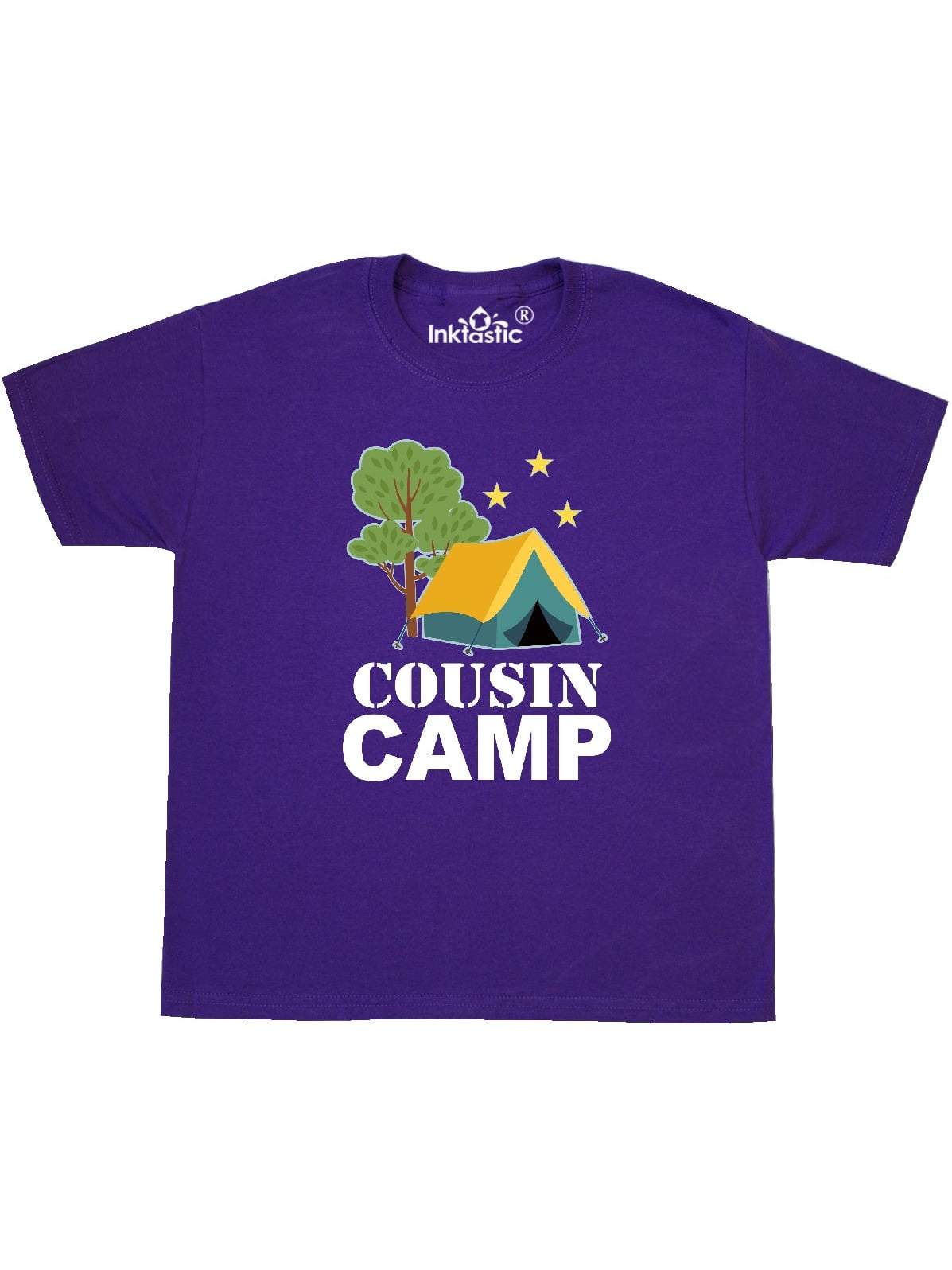 Cousin Camp Apparel Camping Youth TShirt