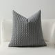 thumbnail image 1 of Soft Weave Pillowcases Standard Size Breathable Face Friendly Pillow Shams Decorative Weave Pillow Case Covers, 1 of 6