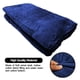 thumbnail image 4 of Almohadillas para cuna para dormir (75 "x 28") portátiles para acampar y caminar con correas elásticas, almohadilla para cuna suave y gruesa de algodón, impermeable - Azul marino, 4 of 5