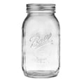 thumbnail image 1 of Ball Mason Jars with Lids & Bands, Regular Mouth, 946 mL (32 oz), 8 Pack, 1 of 5