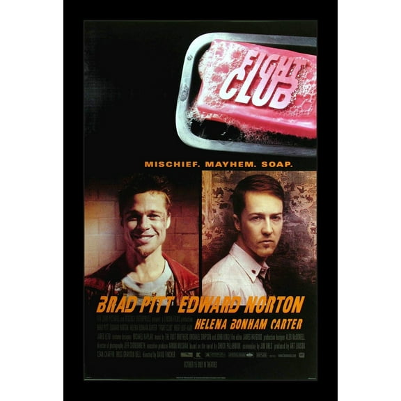 FIGHT CLUB - 11x17 Framed Movie Poster