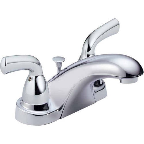 Delta Foundations Two Handle Centerset Bathroom Faucet In Chrome B2510lf Com - Install Delta Two Handle Bathroom Faucet