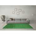 thumbnail image 3 of Ahgly Company Indoor Rectangle Abstract Emerald Green Contemporary Area Rugs, 2' x 4', 3 of 4