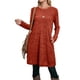 thumbnail image 4 of Vestido OFEEFAN Jersey de manga larga Halloween Caramel M, 4 of 5