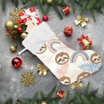 thumbnail image 6 of Coolnut Christmas Stockings 1PCS,Cute Sloth Big Xmas Stockings Gift Decorations and Party Supplies,Used for Fireplace Decoration Socks Christmas Tree Decoration, 6 of 7