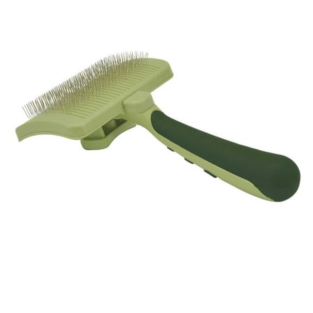 UPC: 0076484860003 | Safari Self Cleaning Slicker Brush – Small Dogs – 7.5  Long x 3.5  Wide