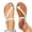 Beige, variant on Women's Toe Ring Flat Sandals, Ankle Strap Open Toe Summer Shoes for Beach and Casual Wear