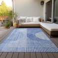 thumbnail image 6 of Addison Rugs Chantille Indoor/Outdoor Transitional Modern Blue Washable Rectangle Rug, 10' x 14', 6 of 6