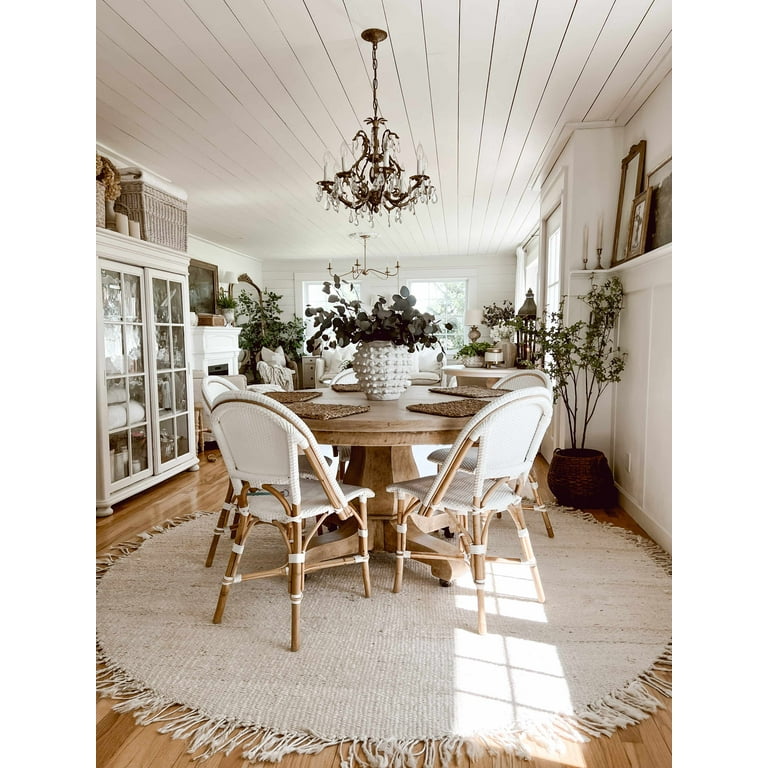 Natural fiber dining online chairs