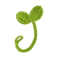 thumbnail image 1 of YSABOXY 2024 Creative Knitted Crochet Leaf Sprout Data Cable Handmade Strap Gift, 1 of 1