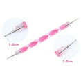 thumbnail image 7 of UDIYO 5Pcs 2 Way Marbleizing Dotting Manicure Tools DIY Nail Art Rod Painting Dot Pen, 7 of 7