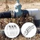 thumbnail image 3 of Abrazadera de Manguera de Acero Inoxidable, Correa de Metal Ajustable de 10m Con 16 Sujetadores, Kit de Abrazaderas para Mangueras y Tubos, 3 of 7