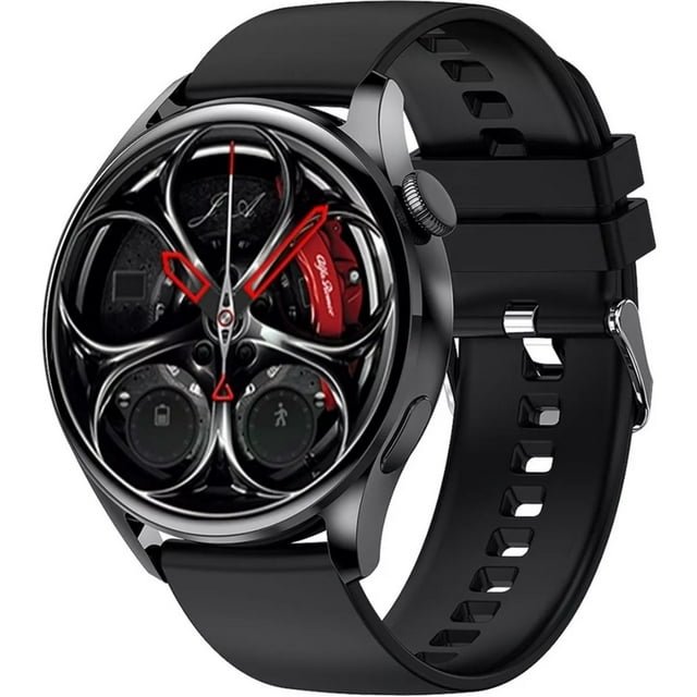 Smart Watch Reloj Inteligente Gt5 Fralugio Full Touch Nfc Hd Negro Fralugio Lujo