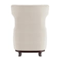thumbnail image 3 of Davi Beige Textured Upholstery Tufted Back Wingback Chair, 3 of 5