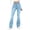 Light Blue, variant on Women's Jeans High Rise Bootcut Slim Fitting High Waisted And Buttocks Up Denim Flared Pants