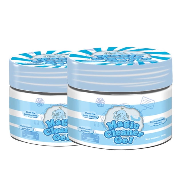 HLONK 2Pc Cleaning Gel for Car Car Vent Cleaner Goo Cleaning Putty Gel Auto Detailing Tools Car Interior Cleaner Dust Cleaning Mud for Cars Dust Cleaner Slime Keyboard Cleaner Gel