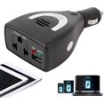 thumbnail image 4 of Car Power Inverter Dc to Ac Converter Power Inverter Battery Adapter,75W DC12V to AC 100V-240V Car Power Inverter, 4 of 5