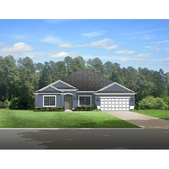 556-23201: Spanish Mediterranean 3 Bed, 2 Bath Luxury Home Plan, 2320 Sq Ft: Full Blueprints with License to Build by Home Plan Marketplace - Lesuto