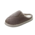 thumbnail image 6 of SKIYLEVZ Fuzzy Slippers for Women House Slippers with Comfortable Soft Arch Fleece Lined Slipper Slip On Footwear Cozy Flat Platform Slipper Winter Fashion Home Slipper, 6 of 6