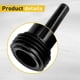 thumbnail image 2 of Wall Hung Toilet Extended Pipe Connector, Compatible Toilets and Bidets Parts, Reliable Wall Hung Toilet Gasket Included, 2 of 5