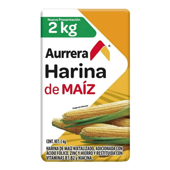 Harina de Maíz Aurrera 2  Kg