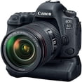 thumbnail image 2 of Canon EOS 6D Mark II Appareil Photo Reflex Numérique Kit +24-105mm is II USM Objectif + Canon BG-E21 Gri, 2 of 6
