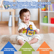 thumbnail image 3 of Juego De Enseñanza Para Bebés Con Cubo De Actividades 6 En 1 Juguete Para Bebé Xtellar multicolor, 3 of 4