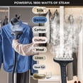 thumbnail image 2 of True & Tidy Tidy Commercial Heavy Duty Garment Steamer with Extra Large  Water Tank, Gray, 2 of 7