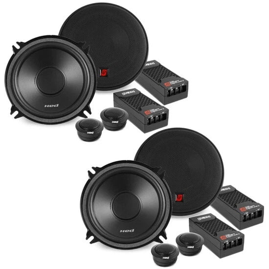 2 Cerwin Vega XED525C XED Series 5.25" 2-Way Component Speaker Set