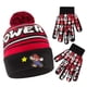 thumbnail image 1 of Set de gorro de invierno y guantes para niños Nintendo Super Mario de 4 a 7 años, 1 of 7