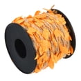 thumbnail image 3 of Uxcell 33ft 5mm Burlap Leaf Ribbon Artificial Vine Natural Jute Rope Twine, Orange, 3 of 6