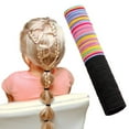 thumbnail image 1 of No Damage Elastic Hair Ties Soft Seamless Mini Ponytail Holders Gentle Toddler Headband Rope Accessories Multipack, 1 of 6