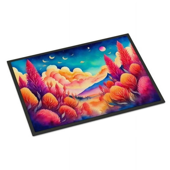 24 x 36 in. Unisex Celosia in Color Indoor or Outdoor Mat