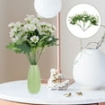 thumbnail image 4 of Ramo de margaritas artificiales de 3 piezas para el hogar, arreglo floral creativo, decoración, 4 of 6