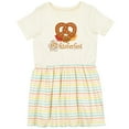 thumbnail image 3 of Inktastic Oktoberfest Pretzel German Festival Girls Toddler Dress, 3 of 5