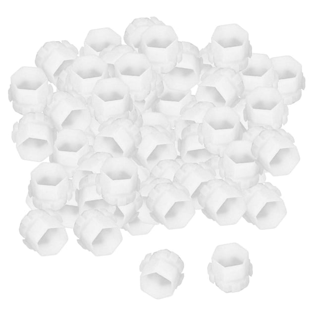 200 piezas en forma contenedor de pigmento tazas caja de almacenamiento, salón de s o blanco Yuyangstore Titular de pigmento