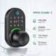 thumbnail image 3 of Cerradura de puerta inteligente con teclado con perilla, cerradura digital de entrada sin llave Yamiry con manija, perilla electrónica de huella digital para puerta principal, genera código de acceso, 3 of 5