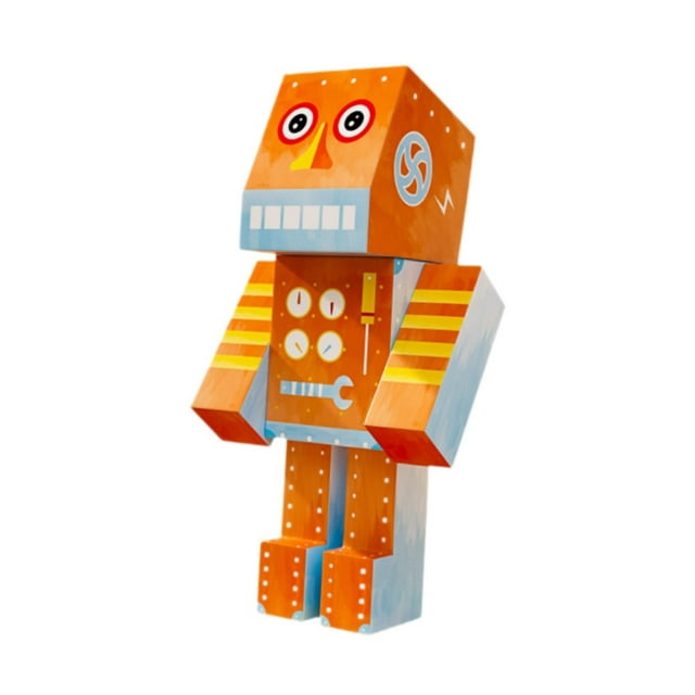 Kit de robot de rompecabezas de papel 3D CUTICAT juguete de bricolaje hecho a mano para adultos y niños