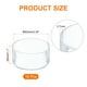thumbnail image 2 of Uxcell 16 Pcs Protectores de Suelo de Silicona para Patas de Silla 60 mm/2.35" Redondos Tapas Antideslizantes para Patas de Silla para Pisos de Madera Reducir Ruido y Rasguños, Transparente, 2 of 6