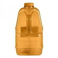 thumbnail image 3 of 1 Gallon BPA FREE Reusable Plastic Drinking Water Big Mouth "Dairy" Bottle Jug Container with Holder - Orange, 3 of 4