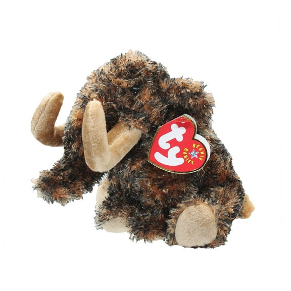Ty Beanie Baby - GIGANTO the Wooly Mammoth Plush (BONUS ONE RANDOM TY ERASER)